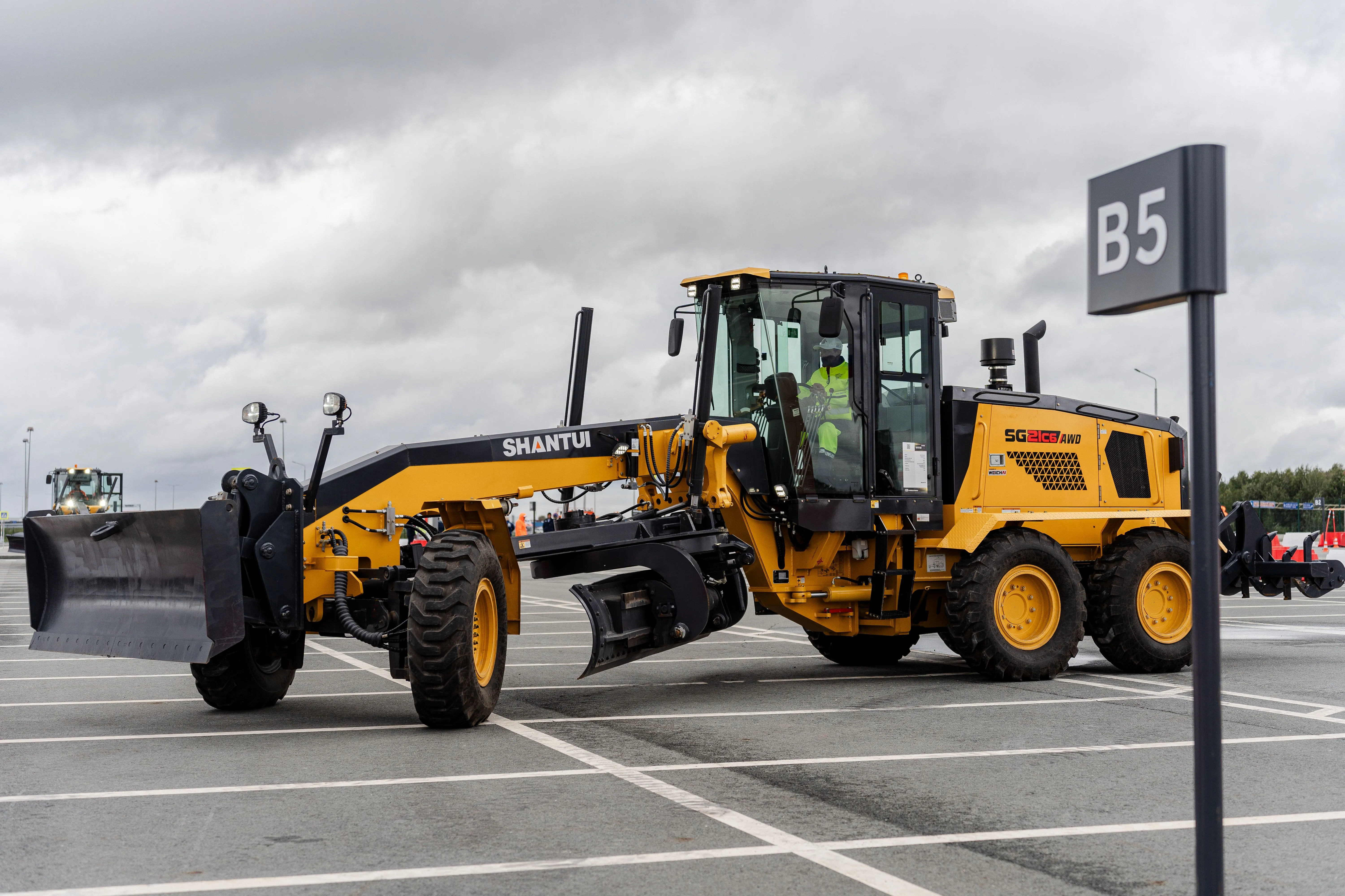 Infrastructure Testing Ground for Road Construction Equipment